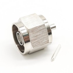 N Type Connector Male Straight Solder for Semi-flexible Semi-rigid-2