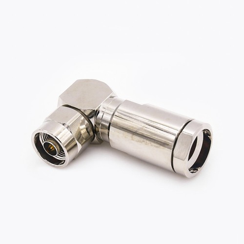 N Type Connector Right Angle Male Clamp for 1/2 N Type Connector Right Angle Male Clamp for 1/2