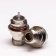 N Type Female Bulkhead Connector Socket 180 Degree Crimp Type
