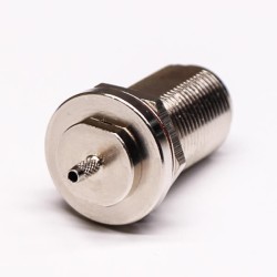 N Type Female Connector Bulkhead Straight Bulkhead Crimp Type Waterproof