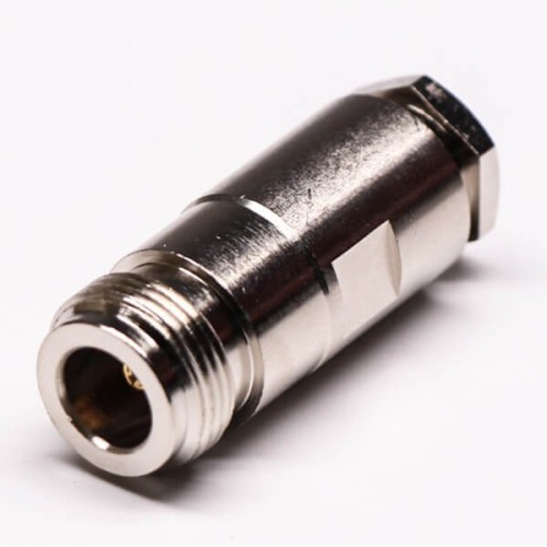 N Type Female Connector Straight Clamp Type for Cable N Type Female Connector Straight Clamp Type for Cable