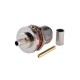 N Type Female Jack Bulkhead Crimp Connector for RG58 LMR195 Cable N Type Female Jack Bulkhead Crimp Connector for RG58 LMR195 Cable