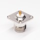 N Type Flange Connector 4 Hole Solder Type for Coaxial Cable