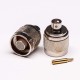 N Type Male 180 Degree Coaxial Connector Solder Type for Cable