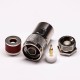 N Type Male Connector 180 Degree Clamp Type Coaxial Connector N Type Male Connector 180 Degree Clamp Type Coaxial Connector