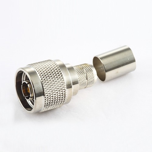 N Type Male Connector for LMR400 Straight Crimp for 7D-FB N Type Male Connector for LMR400 Straight Crimp for 7D-FB