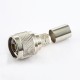 N Type Male Connector for LMR400 Straight Crimp for 7D-FB N Type Male Connector for LMR400 Straight Crimp for 7D-FB