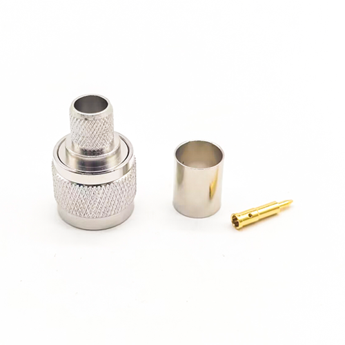 N Type Male Connector for LMR400 Straight Crimp for 7D-FB N Type Male Connector for LMR400 Straight Crimp for 7D-FB