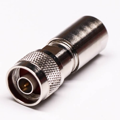 N Type Male RF Connectors Straight 180 Degree Clamp Type N Type Male RF Connectors Straight 180 Degree Clamp Type