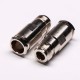 N Type Straight Female Coaxial Connector Clamp Type for Cable