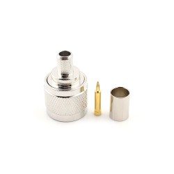 RF Coaxial N Male Plug Connector Crimp for Cable 50-5DFB LMR300