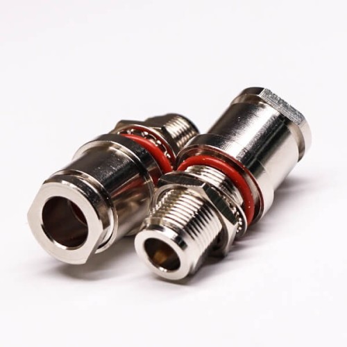 RF Connectors Types 180 Degree Jack Clamp Type Bulkhead RF Connectors Types 180 Degree Jack Clamp Type Bulkhead