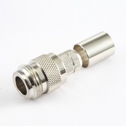 RG 213 N Type Connectors Straight Female Crimp for SYV50-7