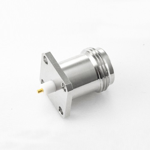 Solder Connector N Type Welding Plate 4 Hole Flange Straight Female for PCB Mount Solder Connector N Type Welding Plate 4 Hole Flange Straight Female for PCB Mount
