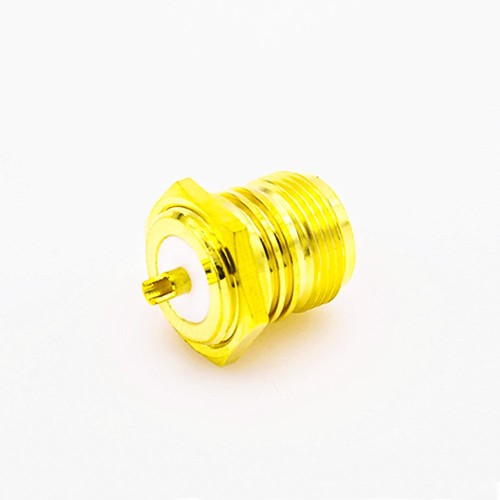 Type N Connector Female Straight Bulkhead Solder Cup for Cable Type N Connector Female Straight Bulkhead Solder Cup for Cable
