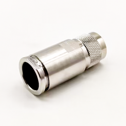 Type N Connector for LMR 600 Straight Male Clamp for 12D-FB