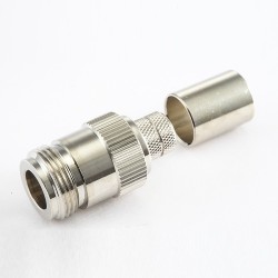 Type N Connector RG 213 Female Straight Crimp for SYV50-7