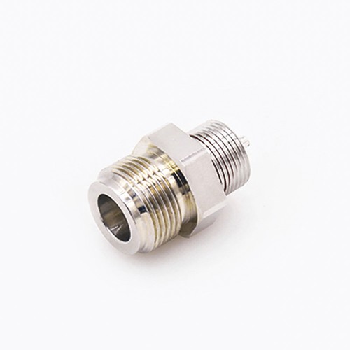 Type N Female Bulkhead Straight Straight Solder for Cable Type N Female Bulkhead Straight Straight Solder for Cable