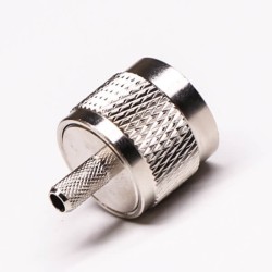 Types of Coaxial Connectors N Male Crimp Type for Coaxial Cable