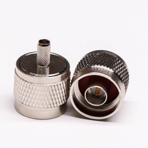 Types of Coaxial Connectors N Male Crimp Type for Coaxial Cable Types of Coaxial Connectors N Male Crimp Type for Coaxial Cable