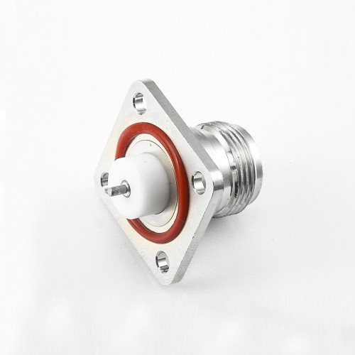 Waterproof Connector N Female Straight Welding Plate 4 Hole Flange Solder for PCB Mount Waterproof Connector N Female Straight Welding Plate 4 Hole Flange Solder for PCB Mount