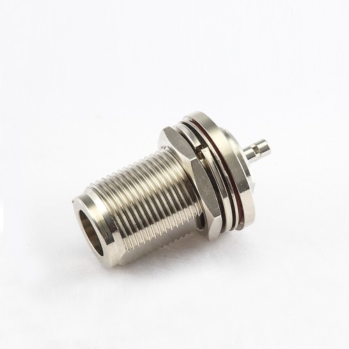 Waterproof Type N Connector Bulkhead Straight Female Solder for RG178 1.45MM Waterproof Type N Connector Bulkhead Straight Female Solder for RG178 1.45MM