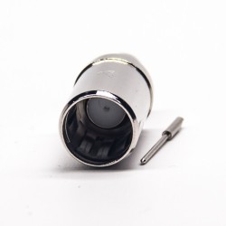 PAL Type Connector Straight Male Solder Type for Cable