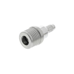 20pcs QMA Connector 50Ω Cable Mount Plug Crimp Solder Termination for RG142 B/U