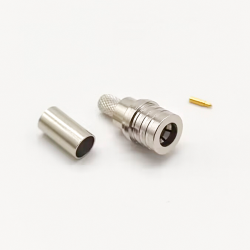20pcs QMA Solder Termination 50Ω Cable Mount Connector Plug Crimp for RG58 C/U