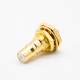 QMA Connector Female Standard RG178Cable Straight Gold Plating Panel Mount Front Bulkhead Solder Type QMA Connector Female Standard RG178Cable Straight Gold Plating Panel Mount Front Bulkhead Solder Type