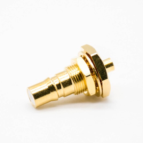 QMA Connector Female Standard RG178Cable Straight Gold Plating Panel Mount Front Bulkhead Solder Type QMA Connector Female Standard RG178Cable Straight Gold Plating Panel Mount Front Bulkhead Solder Type