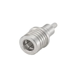 QMA Connector Plug 50Ω Cable Mount Crimp Solder Termination for RG174 A/U