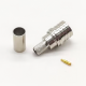 QMA Male Crimp Connector Straight 50Ω Cable Mount for RG58 C/U QMA Male Crimp Connector Straight 50Ω Cable Mount for RG58 C/U