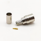 QMA Male Crimp Connector Straight 50Ω Cable Mount for RG58 C/U QMA Male Crimp Connector Straight 50Ω Cable Mount for RG58 C/U
