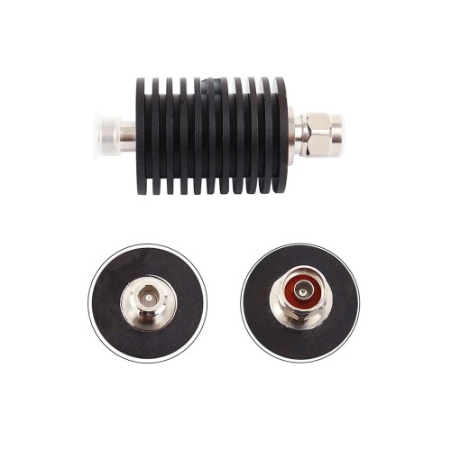 50W RF Coaxial Attenuator Telecom Parts With N Type Connector 3Ghz 1-50Db 50W RF Coaxial Attenuator Telecom Parts With N Type Connector 3Ghz 1-50Db