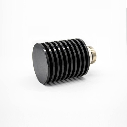 DIN Load Connector DIN Female 180°Standard Coaxial RF Lightning Arrester 10W