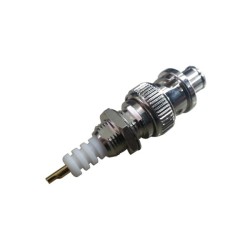 180 Degree SHV Male Type Bulkhead Receptacle Connector