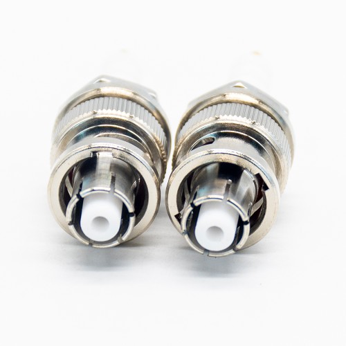 180 Degree SHV Male Type Bulkhead Receptacle Connector 180 Degree SHV Male Type Bulkhead Receptacle Connector