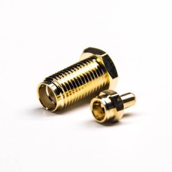 20pcs RF Connector SMA Type Straight Female Crimp Type Solder Type