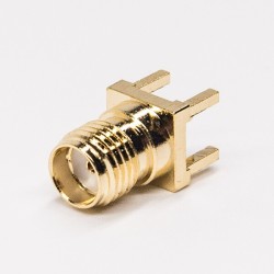 20pcs SMA Connector Buy Online Straight Jack for PCB Mount