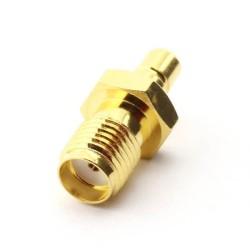 20pcs SMA Connector Female Bulkhead For Cable With Washer And Nut
