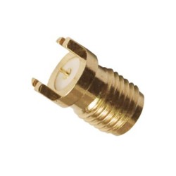 20pcs SMA Connector Female Straight Edge Mount for PCB Mount
