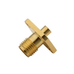 20pcs SMA Connector Female with Cable 4 holes Flange Mount for RG405