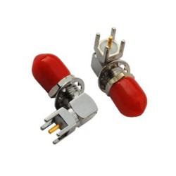 20pcs SMA Connector for Sale Dustproof Angled Female for PCB Mount