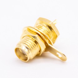 20pcs SMA Connector Solder Type For Cable Straight Panel Mount