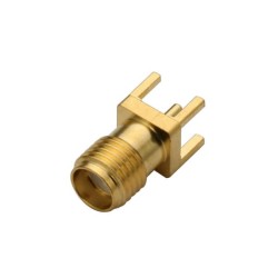 20pcs SMA Connector Straight PCB Mount Jack Through Hole for Videos