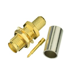 20pcs SMA Connector Types RP-Female Straight for RG8 Cable