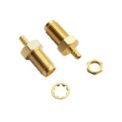 20pcs SMA Female Connector for RG174 Straight Crimp Type for Cable