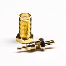 20pcs Window Solder Type SMA Connector Female Straight for Coaxial Cable