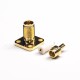 4 Hole flange SMA RP Female Connector Solder Type PTFE Crimp Type Gold Plating 4 Hole flange SMA RP Female Connector Solder Type PTFE Crimp Type Gold Plating